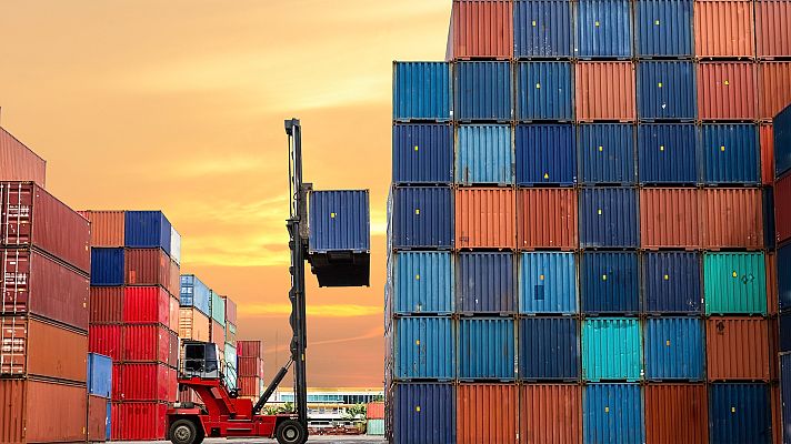 Telediario 2 - Las claves de la crisis global de suministros: ¿cómo salir del bloqueo comercial?