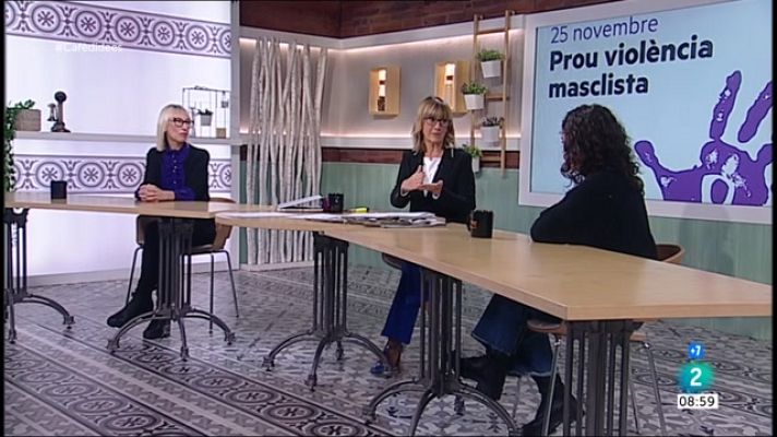 Cafè d'idees - "Hi ha un primer senyal de violència de gènere, va creixent"