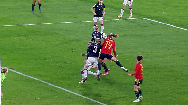 Fútbol - Clasificación Cto. Mundo femenino 2023: España - Islas Feroe