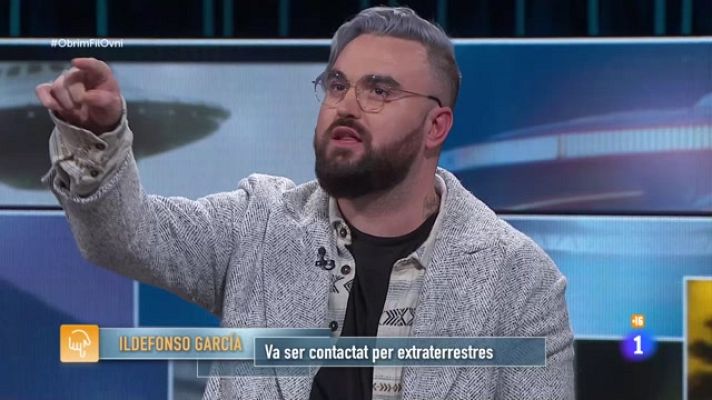 Obrim fil - Ildefonso, contactat per éssers alienígenes