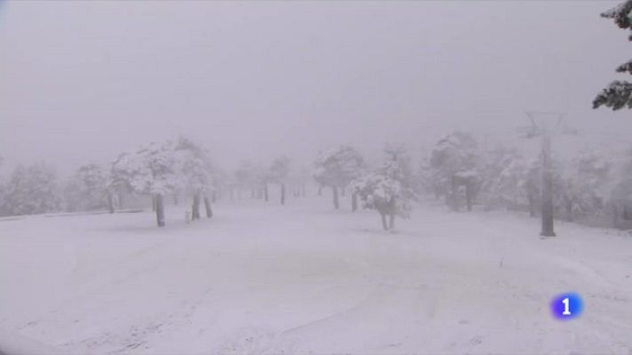 Telediario Fin de Semana - Navacerrada tiene previsto abrir sus pistas