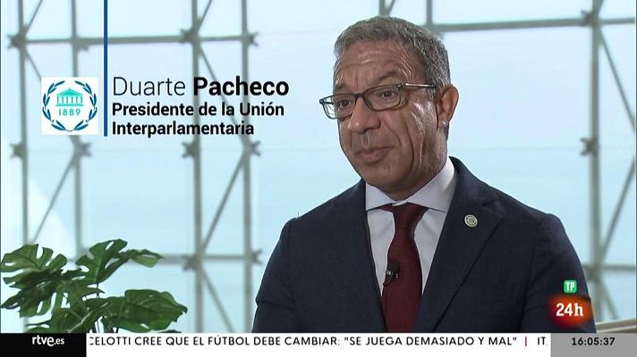 Parlamento - Duarte Pacheco, presidente de la Unión Interparlamentaria