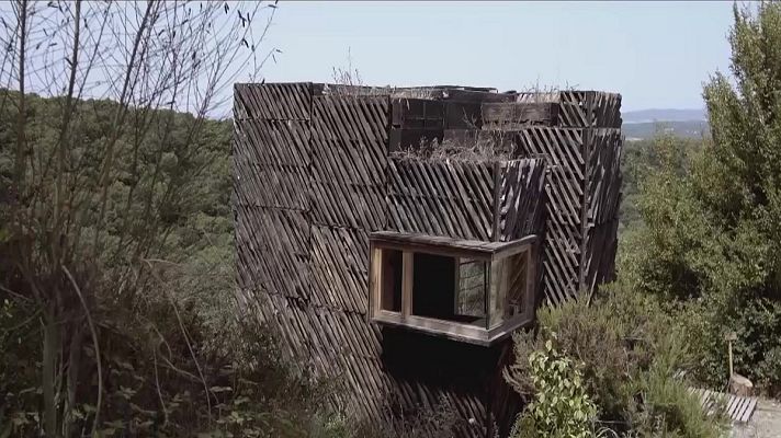 Escala humana - The voxel, la cabaña para la cuarentena