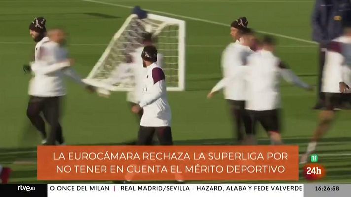 Parlamento - La Superliga, rechazada en el Parlamento Europeo