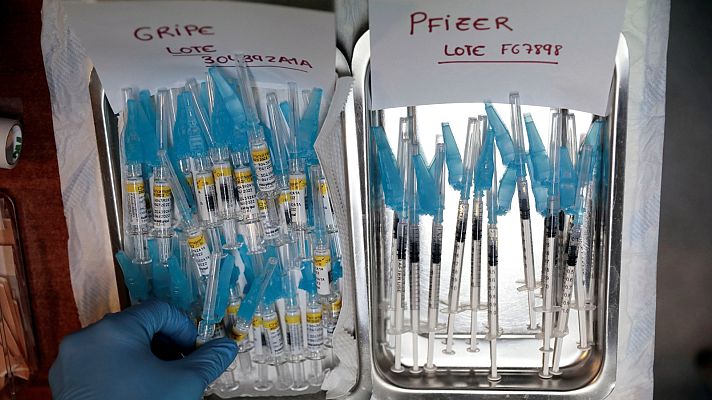 Telediario 1 - Terceras dosis: excepciones de la estrategia de vacunación