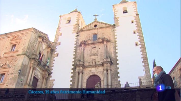 Noticias de Extremadura - Cáceres, 35 años Patrimonio Humanidad