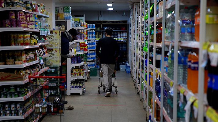 Telediario 2 - La oposición reprocha al Gobierno la subida del 5,6% del IPC