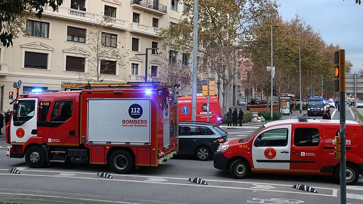 La hora de La 1 - Mueren cuatro personas en un incendio en Barcelona, dos de ellas menores