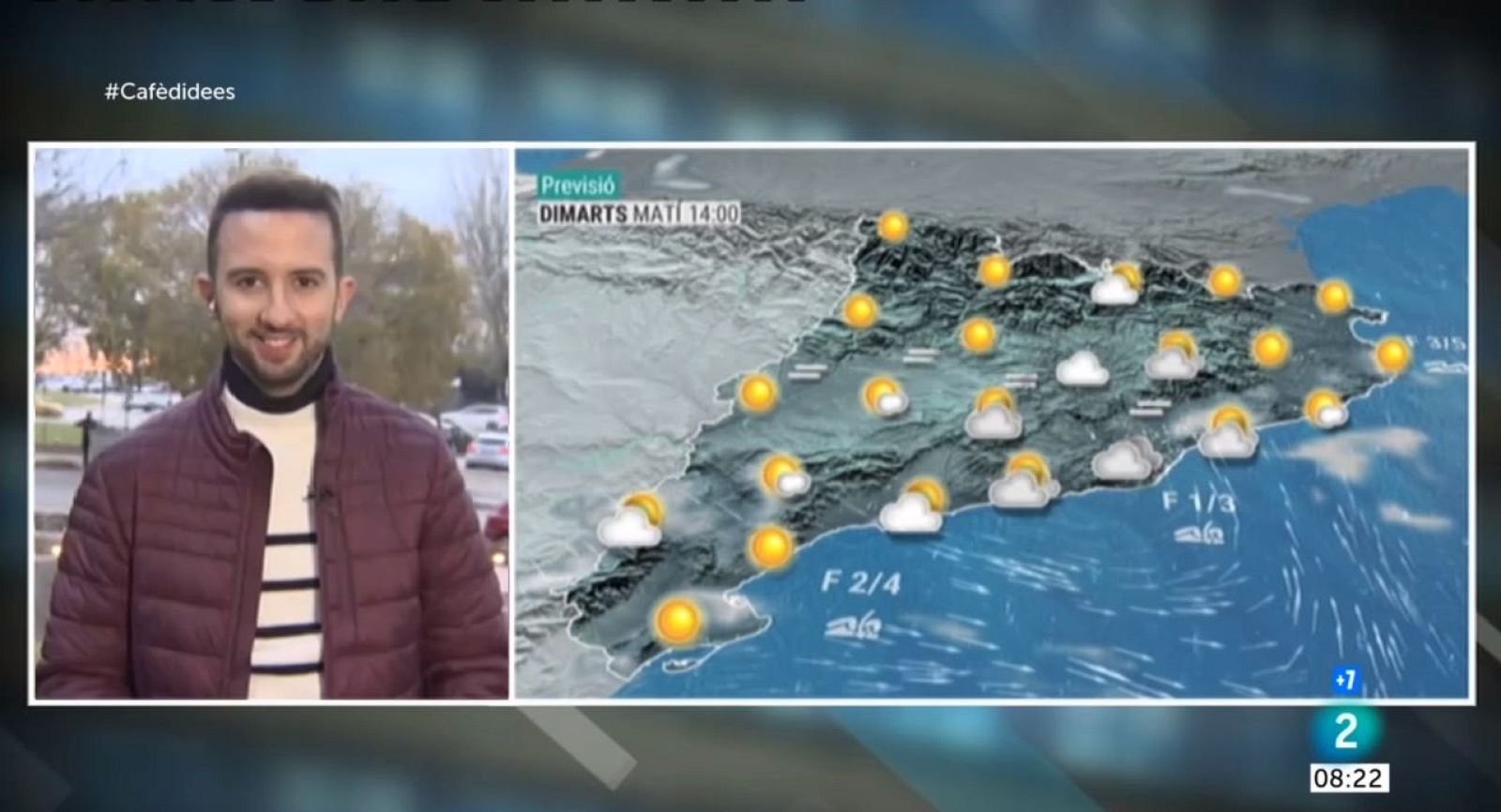 El Temps (29/11/2021) - Les tempertures pujaran allà on encalmi el vent, mentre que a la resta seran més baixes