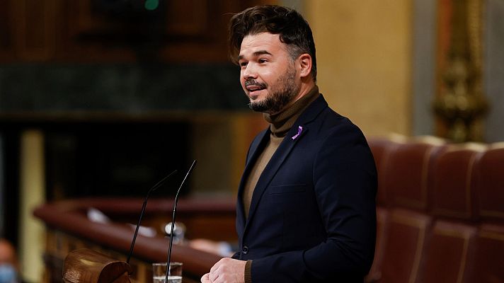 Telediario 2 - ERC amenaza al Gobierno con tumbar los Presupuestos si la ley audiovisual no se aplica a plataformas como Netflix