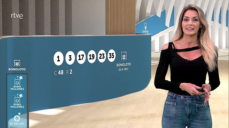 Sorteo de la Bonoloto y Euromillones del 30/11/2021