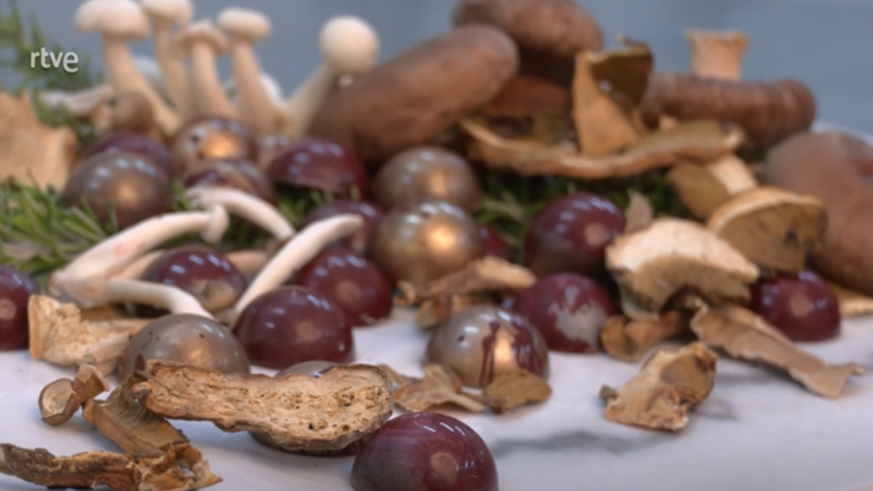 Aqu� la Tierra - Receta de bombones de boletus