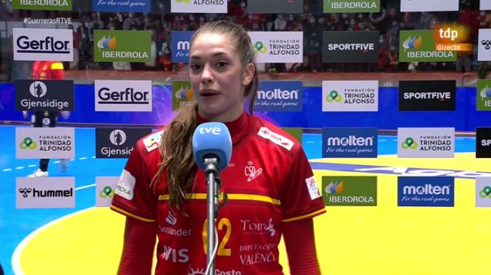 Mundiales de Balonmano - Paula Arcos: "Esta victoria va por Lara y por Petrer"