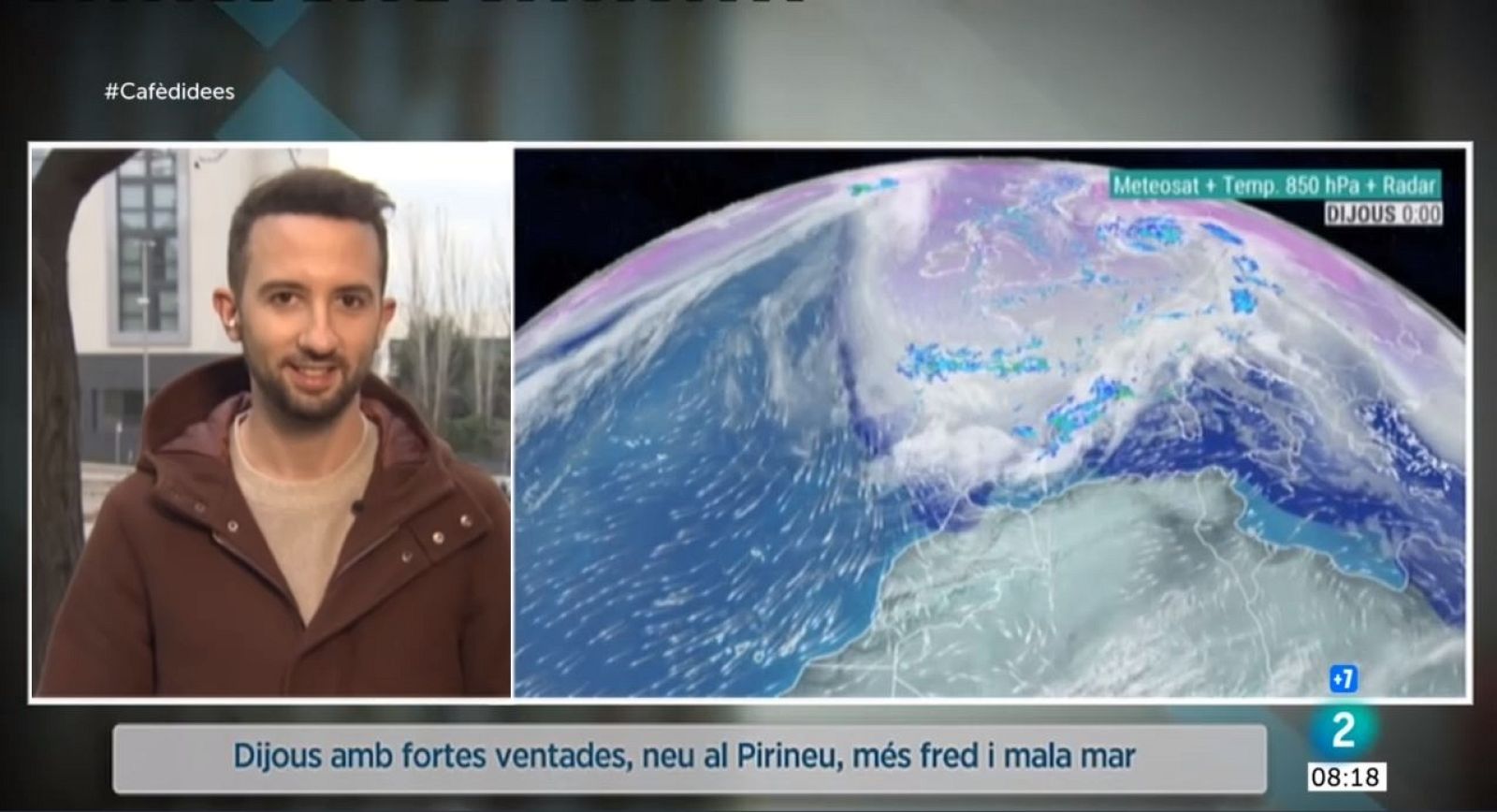 El Temps (02/12/2021) - Els termòmetres quedaran més baixos, la sensació de fredor serà acusada pel vent i tindrem torb al Pirineu