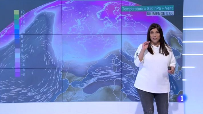 El temps - Un Pont de Desembre fred, amb vent i neu