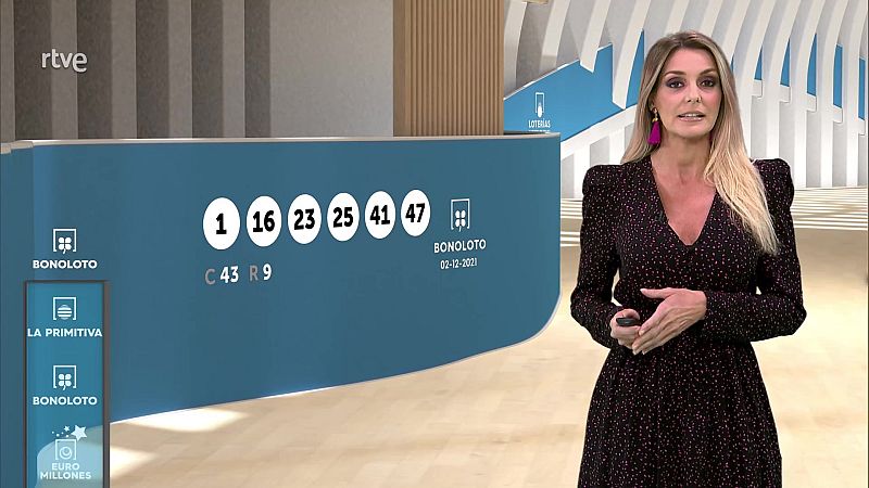 Sorteo de la Lotería Nacional, Bonoloto, Primitiva y Jóker del 02/12/2021 - ver ahora