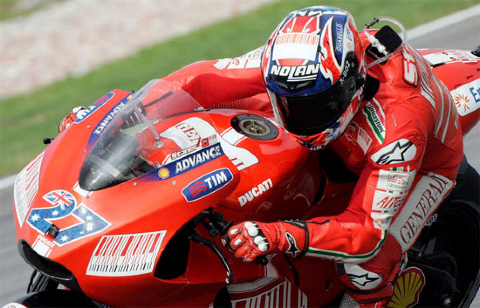 Casey Stoner ha sido el más rápido de los primeros libres.