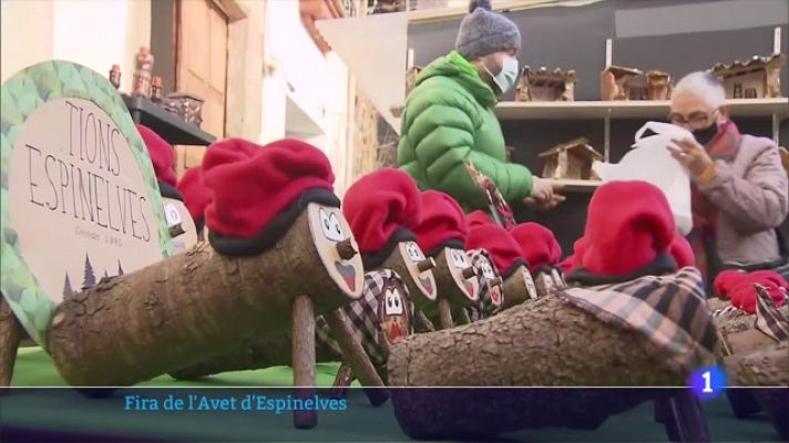 L'Informatiu - Optimisme a la Fira de l'Avet d'Espinelves