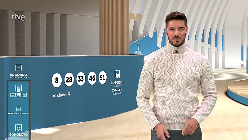 Sorteo de El Gordo de la Primitiva del 05/12/2021 - ver ahora