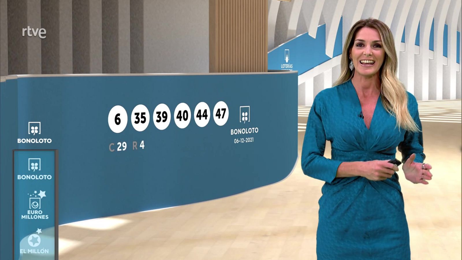 Sorteo de la Bonoloto del 06/12/2021 - ver ahora