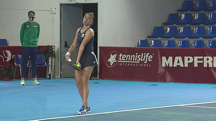 Tenis - Master Futuro Nacional Mapfre 2021. Semifinal femenina