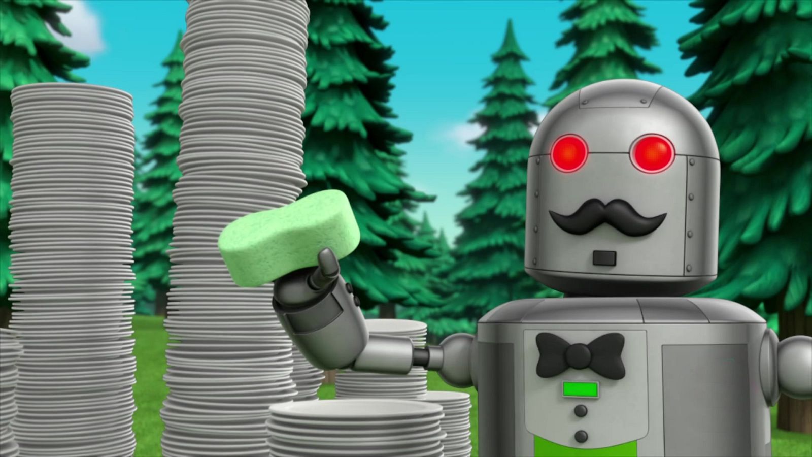 La patrulla salva a un robot camarero - La patrulla canina | Ver