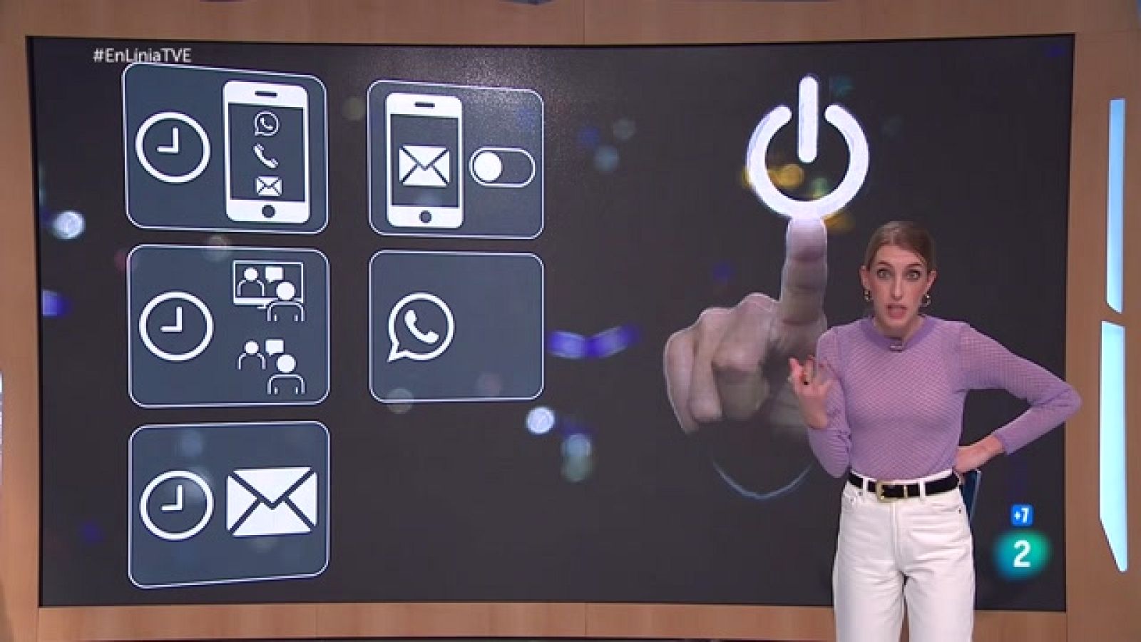 Missatges de feina fora de l'horari laboral