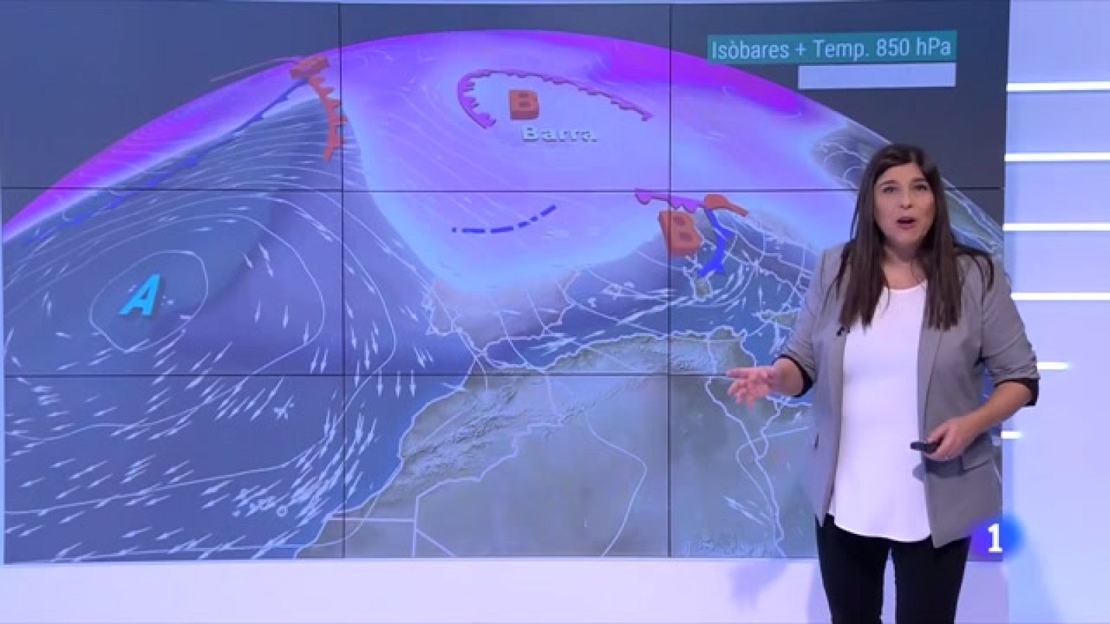 El Temps (08/12/2021) - El Pont acaba amb vent fort, més neu al Pirineu i fred