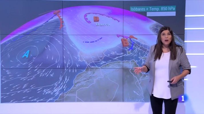 El temps - El Pont acaba amb vent fort, més neu al Pirineu i fred