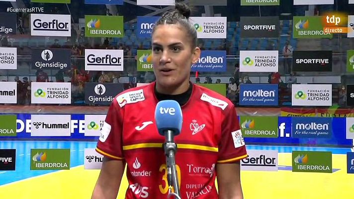 Mundiales de Balonmano - Almudena Rodríguez: "Era importante empezar fuerte"