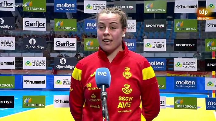 Mundiales de Balonmano - Ainhoa Hernández: "Hemos podido defenderlas bien"