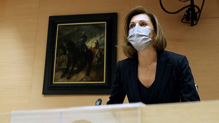 Informativo 24h - Cospedal se acoge a su derecho a no declarar en la Comisión Kitchen del Congreso