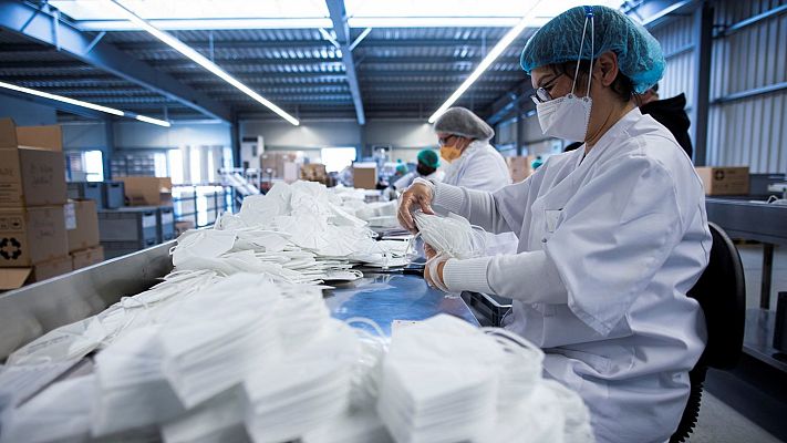 Telediario 1 - Navarra y País Vasco siguen registrando los peores datos de la pandemia