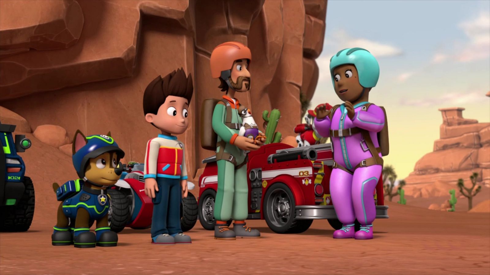 La patrulla salva a los paracaidistas - La patrulla canina | Ver