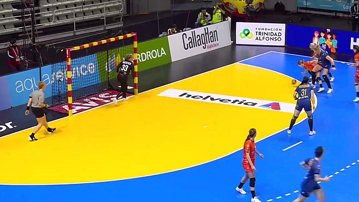 Mundiales de Balonmano - Cto. del Mundo femenino. 2ª fase: Países Bajos - Rumanía