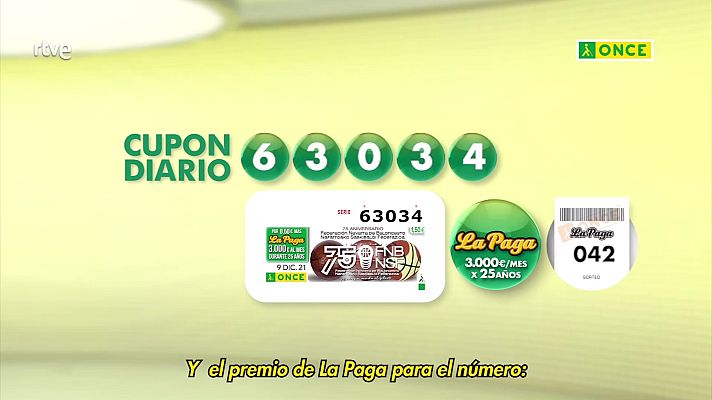 Sorteos ONCE - Sorteo ONCE - 09/12/21