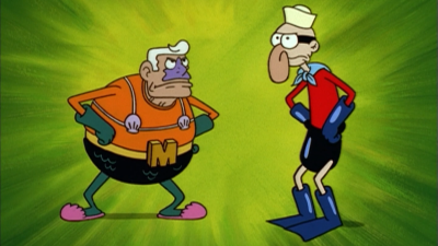 Triton Man y el Chico Percebe - Bob Esponja | Ver