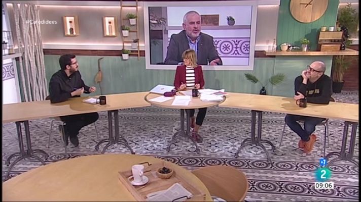 Cafè d'idees - Carlos Carrizosa, Corredor Mediterrani i Carles Rodrigo