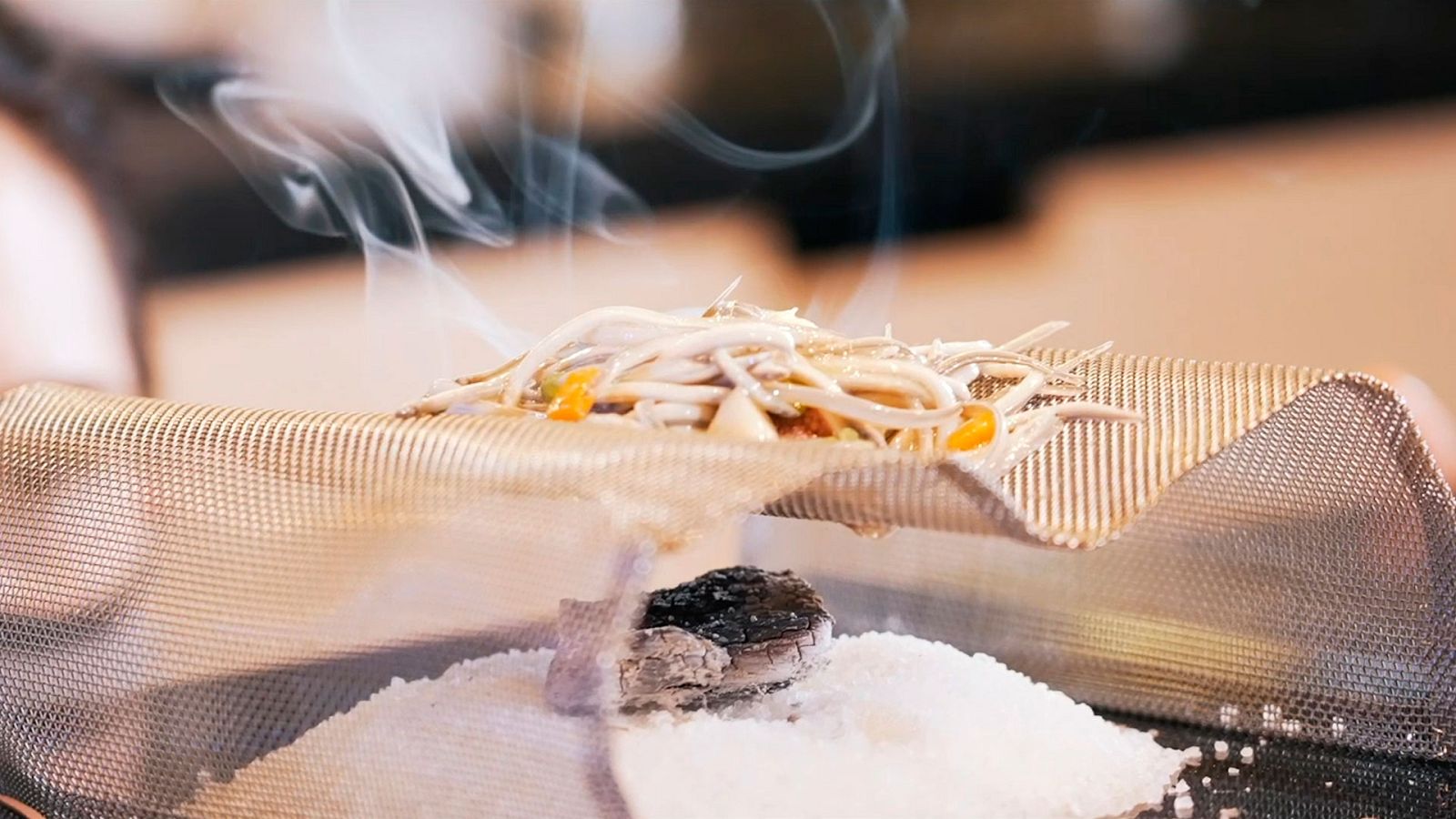 Origen - Angulas al carbón