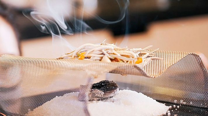 Origen - Angulas al carbón