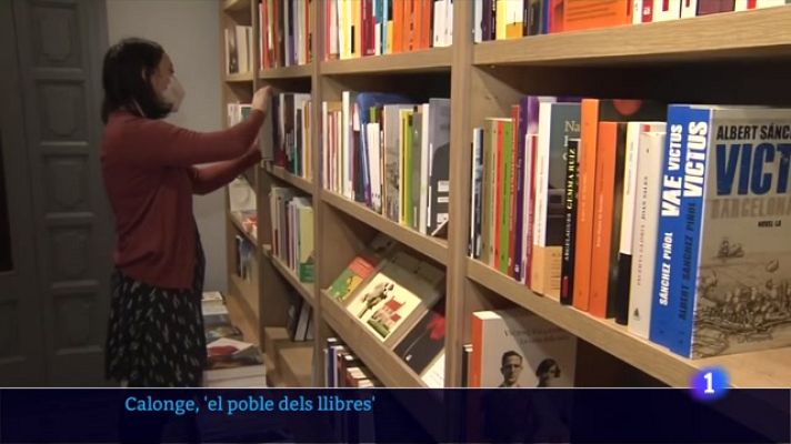 L'Informatiu - Calonge inaugura set llibreries al casc antic per convertir-se el primer poble de llibres