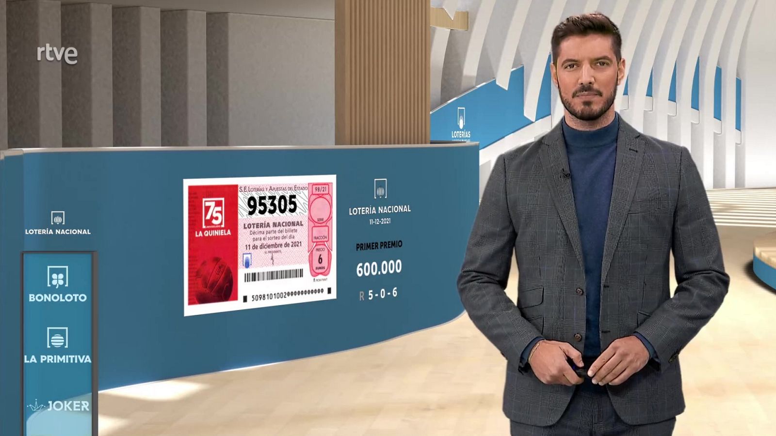 Sorteo de la Lotería Nacional del 11/12/2021 - ver ahora