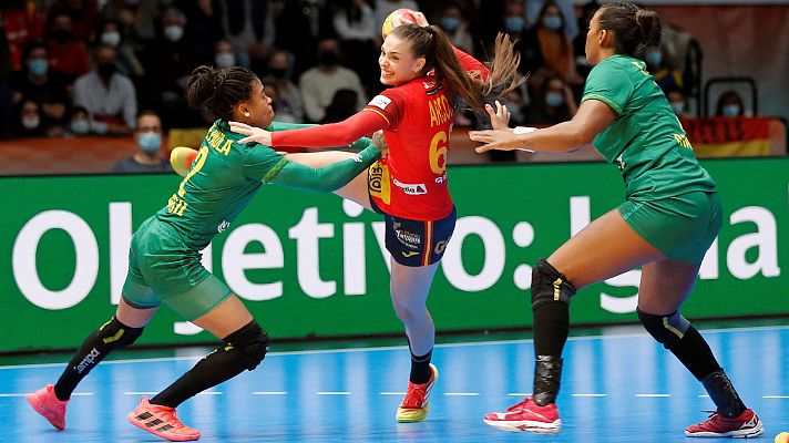 Mundiales de Balonmano - Mundial de balonmano 2021 | Resumen del España 27-24 Brasil