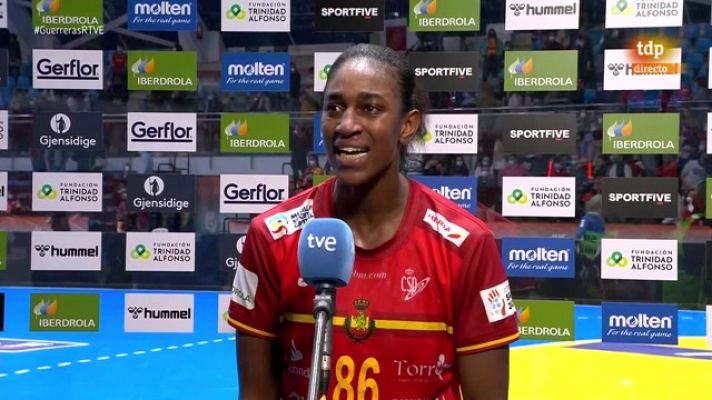 Mundiales de Balonmano - 'Shandy' Barbosa: "Queríamos pasar con pleno de victorias. Estoy muy contenta"