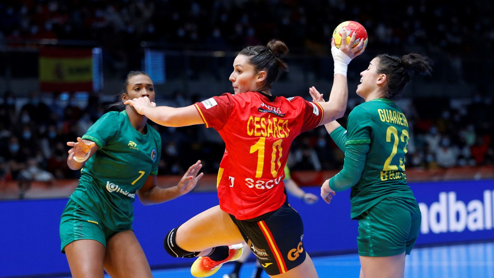 Balonmano - Campeonato del Mundo femenino. 2ª fase: España - Brasil - ver ahora