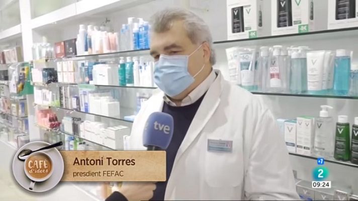 Cafè d'idees - Augmenta la demanda de test d'antígens abans de Nadal