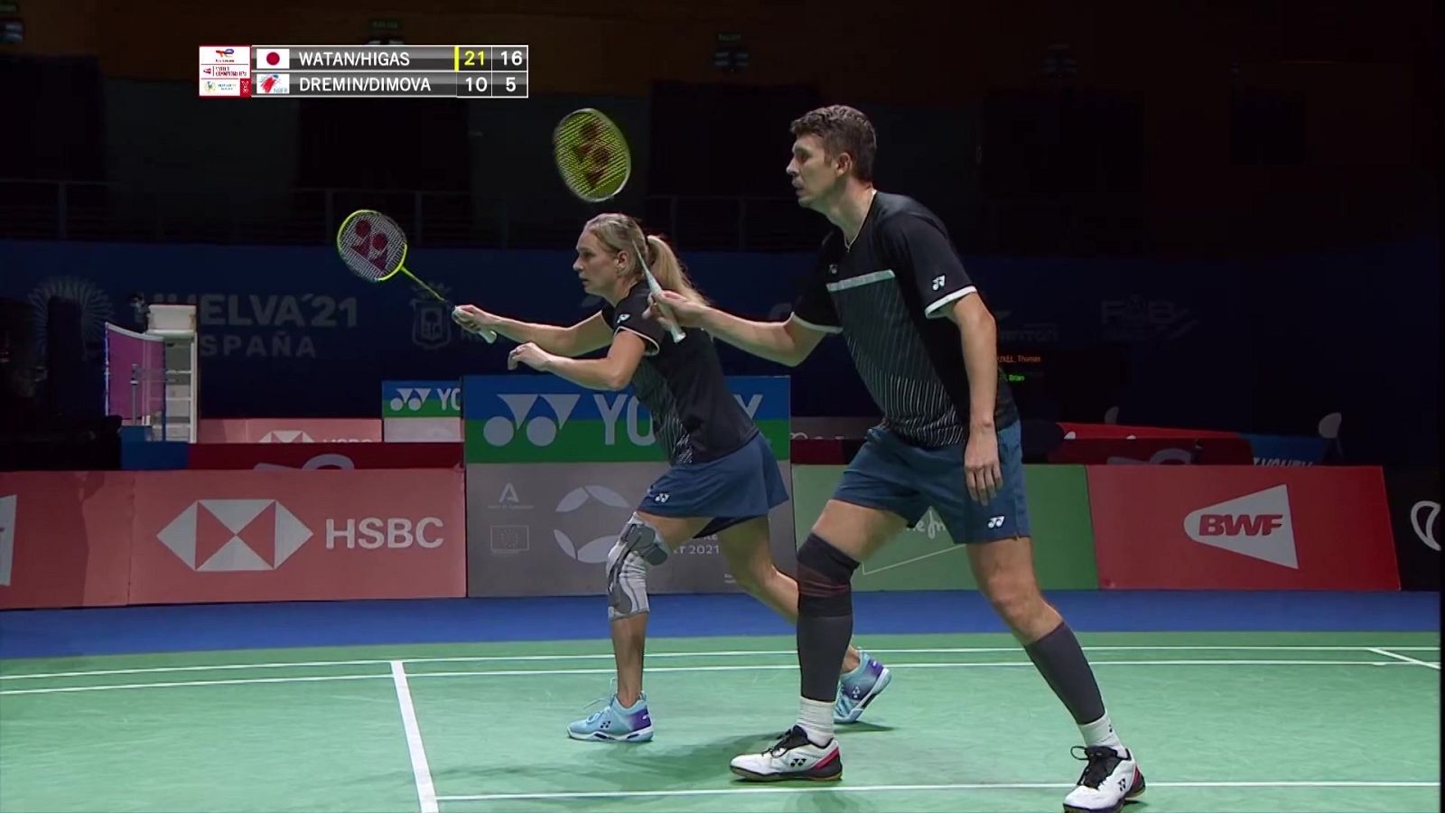 Bádminton - Campeonato del Mundo: Y. Watanabe / A. Higashino - E. Dremin / E. Dimova - ver ahora