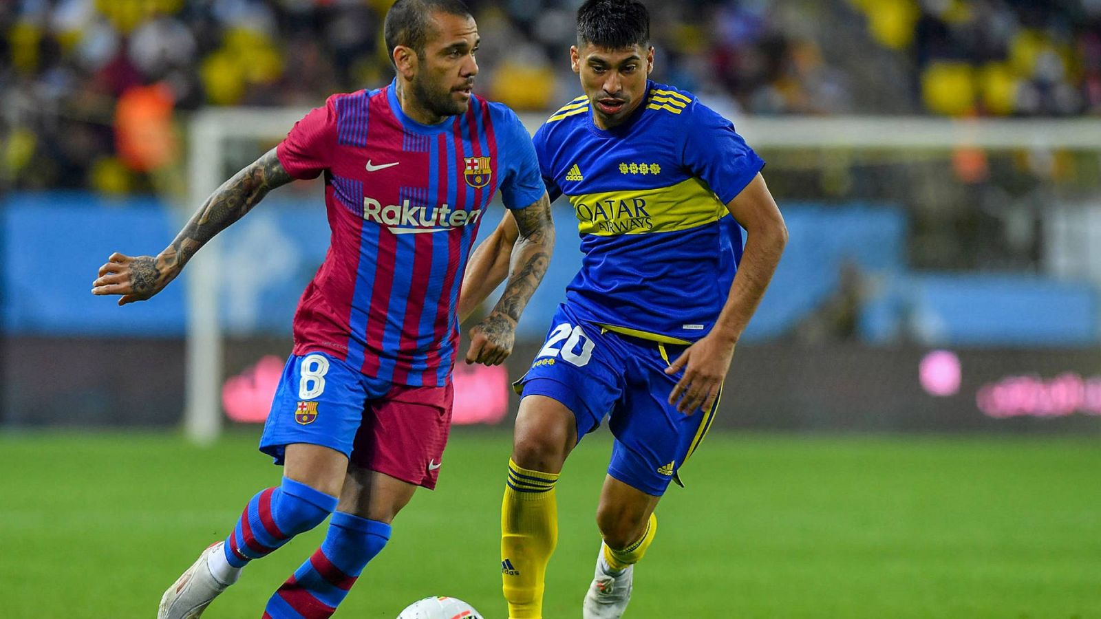 Alves redebuta con el Barça en la Copa Maradona en Arabia Saudí -- Ver ahora