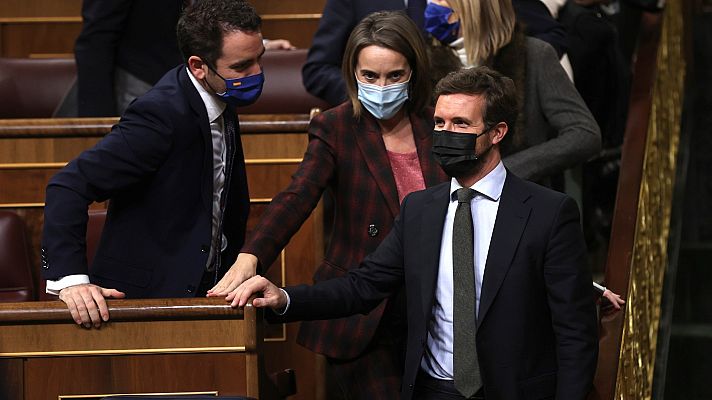 Informativo 24h - Casado, a Sánchez: "¿Qué coño tiene que pasar para que usted asuma algún tipo de responsabilidad?"