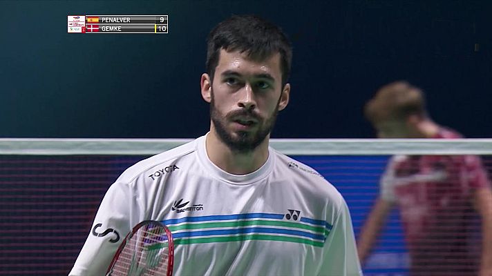 Bádminton - Campeonato del Mundo: L.E. Peñalver - R. Gemke